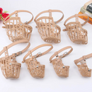 Focinheira Pet Plástica Ajustável Respirável