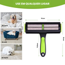 Escova Rolo Removedor de Pelos Sofá Cama Roupas e Tapetes