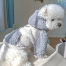 Roupinha Moletom Pet com Argola para Guia