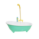 Banheiro de Banho para Aves Piscina Automática com Fonte para Papagaio Periquito Calopsita