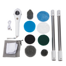 Esfregão Mop Giratório Escova de Limpeza Elétrica sem Fio