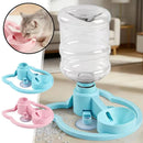 Bebedouro Automático para Gatos por Gravidade Antiderrapante com Garrafa Reutilizável