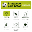 Campo de Futebol Interativo para Gatos com Sensor de Movimento