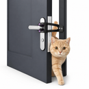 Trava Ajustável para Porta de Gatos Permite Passagem do Gato e Impede a Entrada de Cães Sem Furação