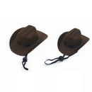 Chapéu Fantasia Cowboy para Cachorros e Gatos