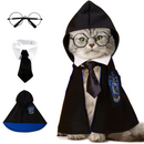 Fantasia Halloween Pet Capa Harry Potter para Cachorros e Gatos