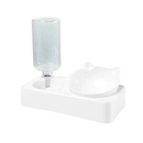 Comedouro e Bebedouro Ergonômico Elevado Tigela Dupla para Cães e Gatos