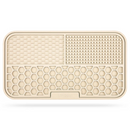 Tapete de Lamber Comedouro Lento Calmante Alimentação Interativa