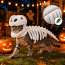 Fantasia Pet Dinossauro T-Rex – Roupa de Halloween para Cães e Gatos