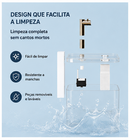 Fonte de Água Automática Transparente 1,5L para Gatos e Cães Pequenos Silenciosa com Filtro