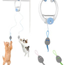 Brinquedo Interativo Inteligente para Gatos com Varinha Automática USB | CatFly Motion™