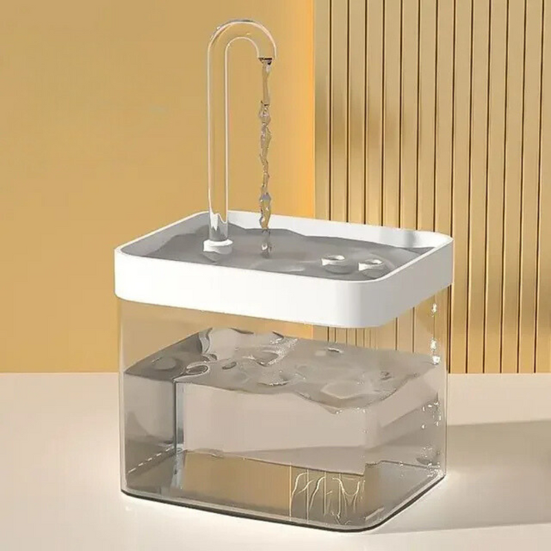 Fonte Bebedouro para Gatos com Filtragem Automática