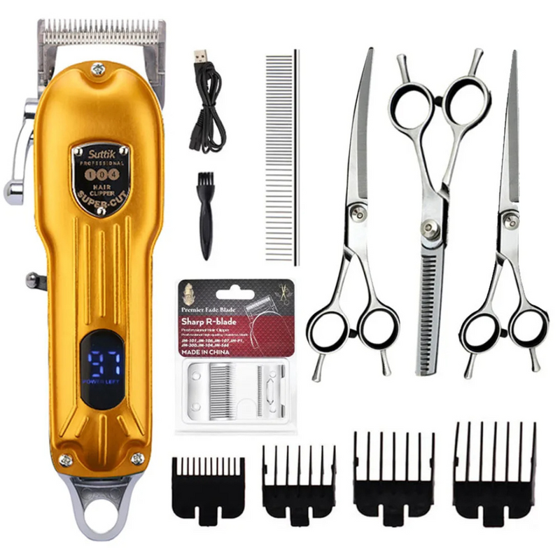 Maquina de Tosa Profissional Kit Tosa para Pet Shop