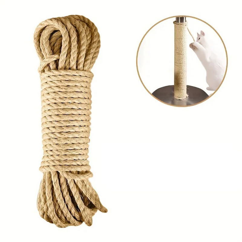 Corda Sisal para Gatos Cordão para Arranhão de Gatos