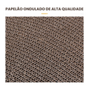 Brinquedo Arranhador Scratching Board Tábua Rampa Ondulada para Gatos