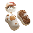 Escova Pet a Vapor Automática para Limpeza Profunda de Pele em Cães e Gatos