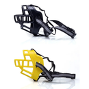 Focinheira Silicone Resistente Preta Ajustável para Cães de Grande Porte