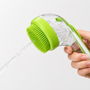 Escova de Banho Pet com Reservatório para Shampoo – Escova Massageadora 2 em 1 para Cães e Gatos