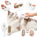 Escova a Vapor 3 em 1 Remove Pelos para Cães e Gatos