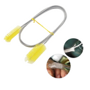 Escova de Limpeza Filtro de Aquário Tubo Mangueira de Ar Tanque de Peixes