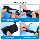 Coleira Peitoral Ajustável com Guia para Coelhos