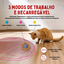 Brinquedo Saco com Bolinha Elétrica Inteligente para Gatos