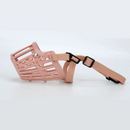 Focinheira Pet Plástica Ajustável Respirável