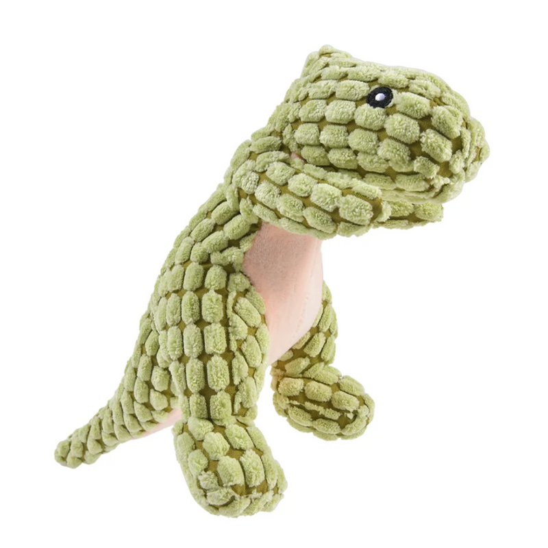 Brinquedo Dinossauro Amigo Pelucia Anti Stress para Cachorro