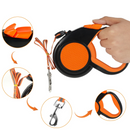 Coleira com Guia Retrátil Automática Até 8 Metros