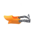Focinheira de Silicone Bico de Pato para Cachorros de Pequeno e Médio Porte
