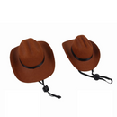 Chapéu Fantasia Cowboy para Cachorros e Gatos