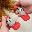 Kit com 4 Botinhas Impermeáveis Antiderrapantes para Cães e Gatos – Proteção Contra Chuva, Frio, Neve e Pisos Quentes | Conforto e Segurança para as Patas