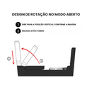 Comedouro Bebedouro Duplo Pet Elevado Ajustável Ergonômico com Tigela Aço Inox