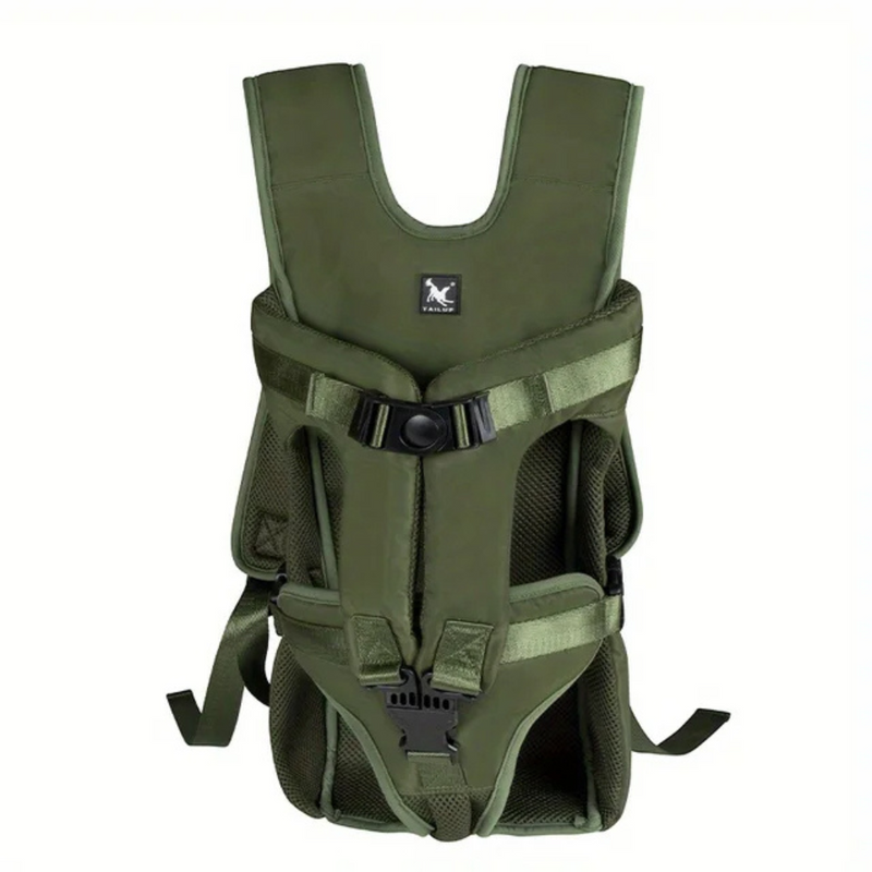 Mochila Canguru Pet Bolsa de Transporte Pet Frontal