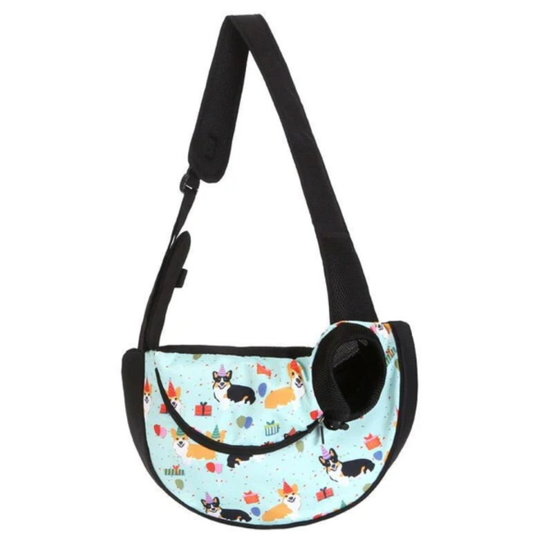 Mochila Bag de Ombro Pet para Transporte de Cães e Gatos