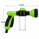 Chuveirinho de Banho Pet com Espuma 8 em 1 – Pistola Multifuncional para Pet Shop Banho e Tosa Cães e Gatos