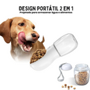 Garrafa de Água e Ração Pet Bebedouro e Comedouro de Cachorros para Viagem