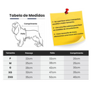 Roupa Casaco Colete The Dog Face Flanelado com Argola para Guia