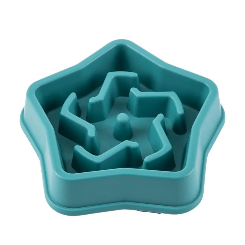 Comedouro Lento para Cães e Gatos Anti Engasgo