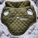 Jaqueta Casaco de Inverno Pet a Prova D'água com Gola Aveludada