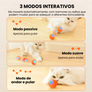 Bolinha Elétrica Interativa Inteligente para Gatos