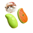 Escova Pet a Vapor Automática para Limpeza Profunda de Pele em Cães e Gatos