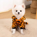 Fantasia Pet Quentinha Dinossauro Tigre Zebra