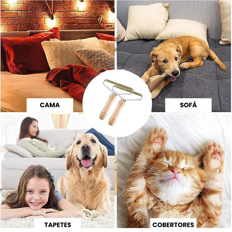 Removedor Tira Pelos e Fiapos de Roupas