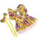 Vestido Verão Pet Roupinha para Cachorro Fêmea