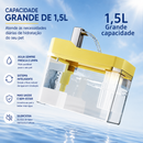 Fonte de Água Automática para Gatos e Cães 1,5L | Bebedouro Silencioso com Filtro USB