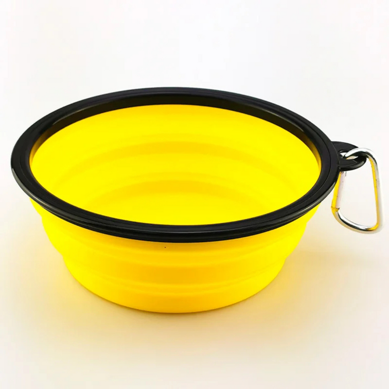 Comedouro Bebedouro Retrátil para Cães e Gatos