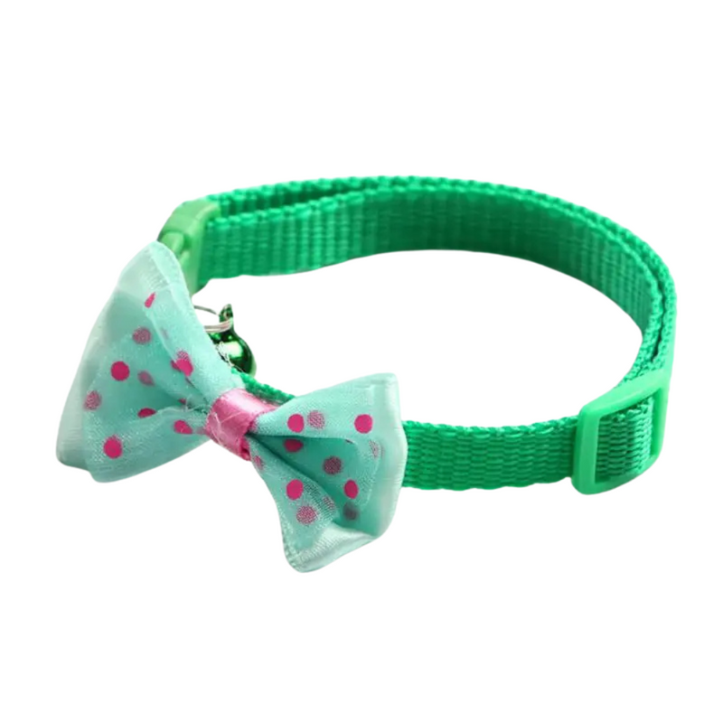 Coleira Gravatinha Pet Colar Lacinho Borboleta para Cães e Gatos