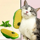 Escova Esfregador para Gatos com Catnip Fruta do Gato