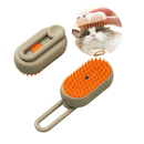 Escova Pet a Vapor Automática para Limpeza Profunda de Pele em Cães e Gatos